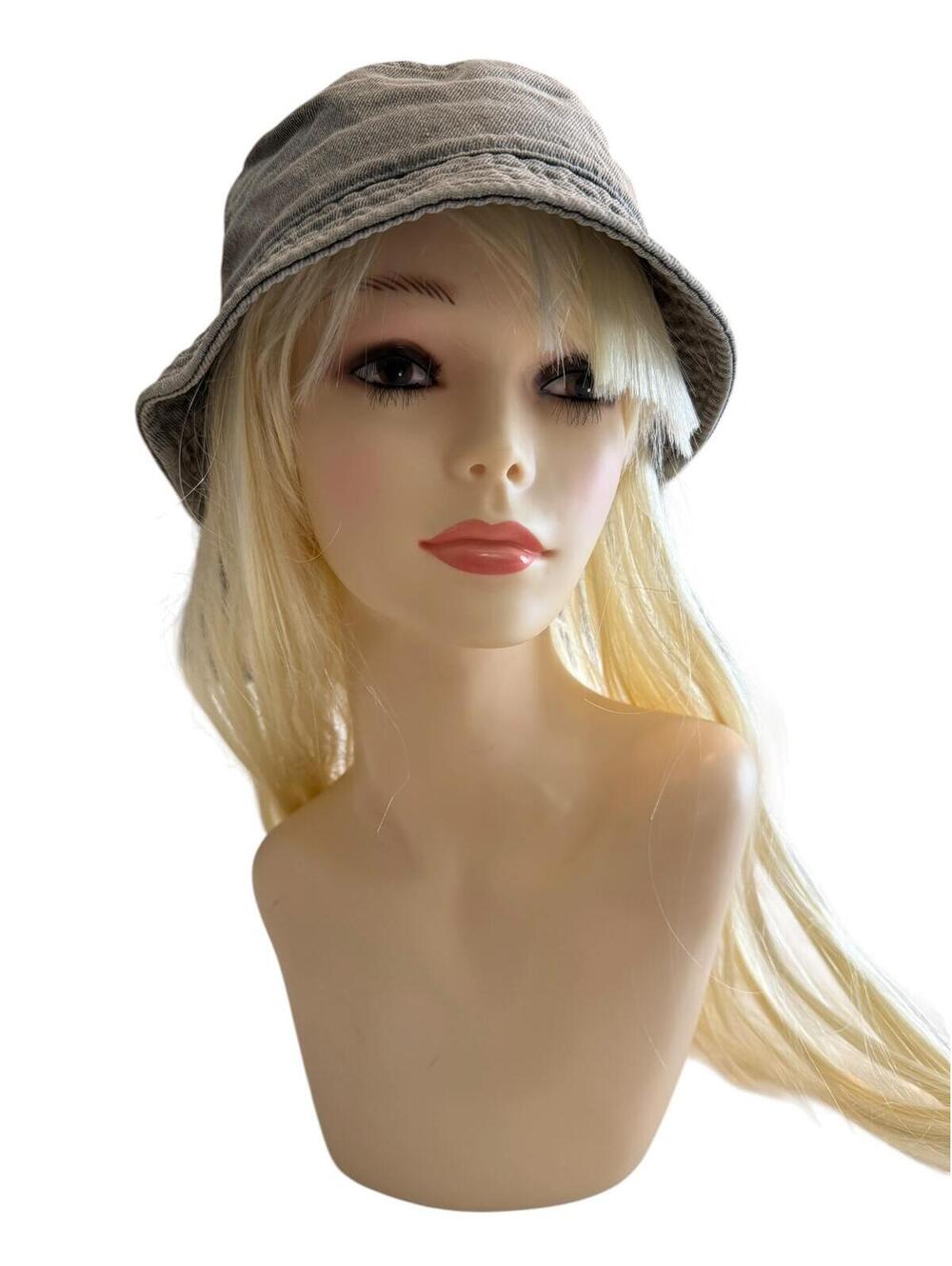Hurley Gray Cotton Bucket Hat